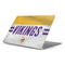 NFL Minnesota Vikings White Striped Apple MacBook Pro 16-inch Skin