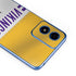 NFL Minnesota Vikings White Striped Moto G Play 4G (2024) Skin