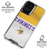 NFL Minnesota Vikings White Striped Moto G Power 5G (2024) Clear Case