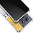 NFL Minnesota Vikings White Striped Moto G Stylus 5G (2025) Clear Case