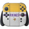 NFL Minnesota Vikings White Striped Nintendo Switch 2 (2025) Joy-Con Controller Skin