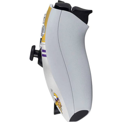 NFL Minnesota Vikings White Striped PlayStation Portal Remote Player Skin