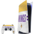 NFL Minnesota Vikings White Striped PlayStation PS5 Skins