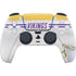 NFL Minnesota Vikings White Striped PS5 Pro Bundle Skin