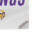 NFL Minnesota Vikings White Striped PS5 Pro Disk Console Skin