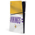 NFL Minnesota Vikings White Striped PlayStation PS5 Skins