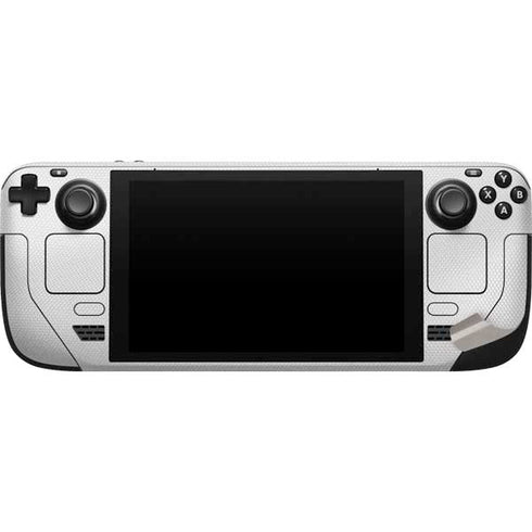 NFL Minnesota Vikings White Striped Steam Deck Handheld Gaming Computer Skin