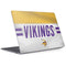 NFL Minnesota Vikings White Striped Surface Laptop 3 13.5in Skin