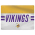 NFL Minnesota Vikings White Striped Surface Laptop 3 13.5in Skin