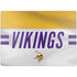 NFL Minnesota Vikings White Striped Surface Laptop 7 15in Skin