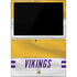 NFL Minnesota Vikings White Striped Surface Pro 7 Skin