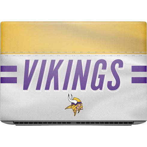 NFL Minnesota Vikings White Striped HP ZBook Fury 16 G10 Skin