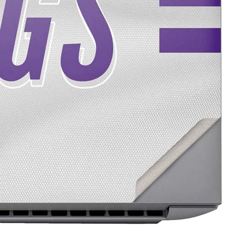 NFL Minnesota Vikings White Striped HP ZBook Fury 16 G10 Skin