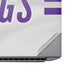 NFL Minnesota Vikings White Striped HP ZBook Fury 16 G10 Skin