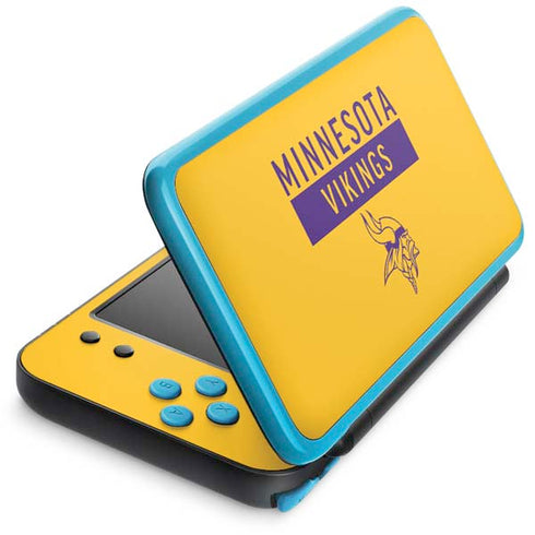 NFL Minnesota Vikings Yellow Performance Series Nintendo Skins