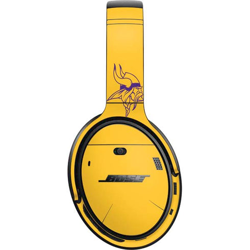 NFL Minnesota Vikings Yellow Performance Series Bose QuietComfort 35 Headphones Skin