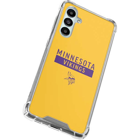 NFL Minnesota Vikings Yellow Performance Series Galaxy A16 5G Clear Case