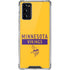 NFL Minnesota Vikings Yellow Performance Series Galaxy Note20 5G Clear Case