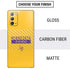 NFL Minnesota Vikings Yellow Performance Series Galaxy Note20 5G Skin