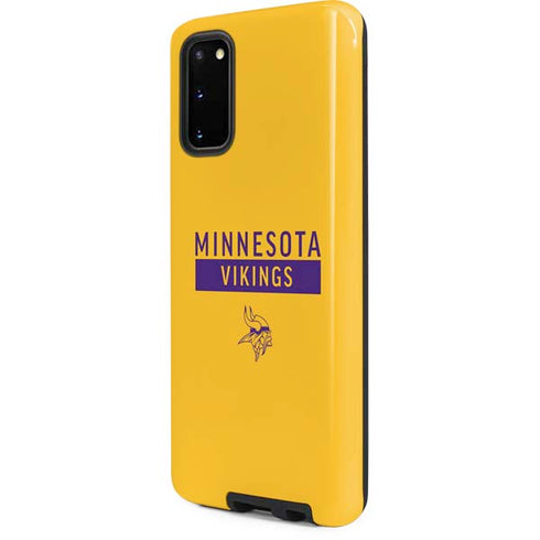 NFL Minnesota Vikings Yellow Performance Series Galaxy S20 Pro Case