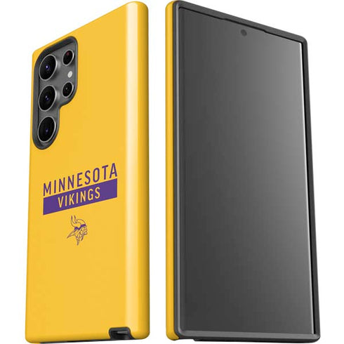 NFL Minnesota Vikings Yellow Performance Series Galaxy S23 Ultra Pro Case