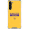 NFL Minnesota Vikings Yellow Performance Series Galaxy S24 FE Clear Case