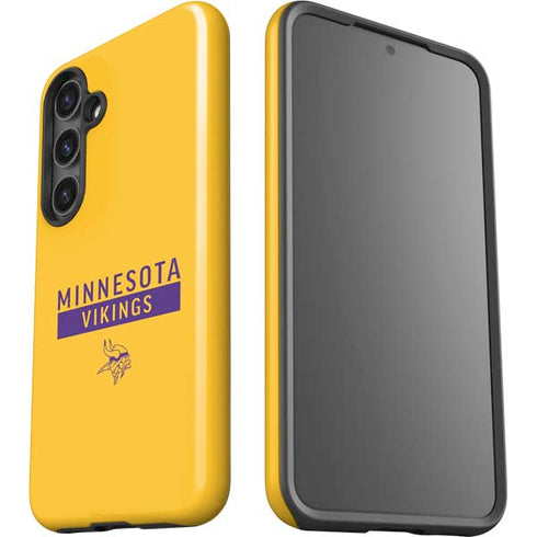 NFL Minnesota Vikings Yellow Performance Series Galaxy S25 Impact Case