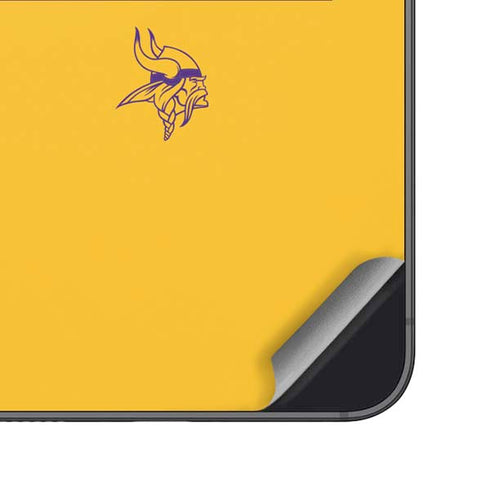 NFL Minnesota Vikings Yellow Performance Series Galaxy S25 Plus Skin