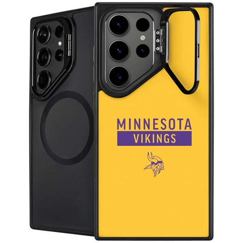 NFL Minnesota Vikings Yellow Performance Series Galaxy S24 Ultra Kickstand Case