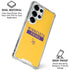 NFL Minnesota Vikings Yellow Performance Series Galaxy S25 Ultra Clear Case