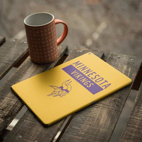 NFL Minnesota Vikings Yellow Performance Series iPad Skins