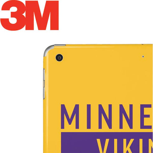 NFL Minnesota Vikings Yellow Performance Series Apple iPad Skin