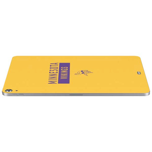 NFL Minnesota Vikings Yellow Performance Series Apple iPad Air Skin
