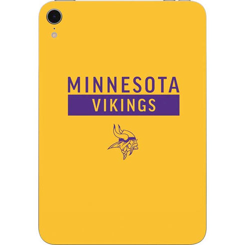 NFL Minnesota Vikings Yellow Performance Series Apple iPad Mini Skin