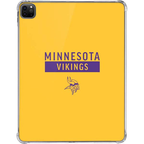 NFL Minnesota Vikings Yellow Performance Series iPad Pro 11in (2024) Clear Case