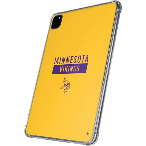 NFL Minnesota Vikings Yellow Performance Series iPad Pro 11in (2024) Clear Case