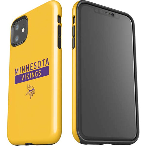 NFL Minnesota Vikings Yellow Performance Series iPhone 11 Impact Case
