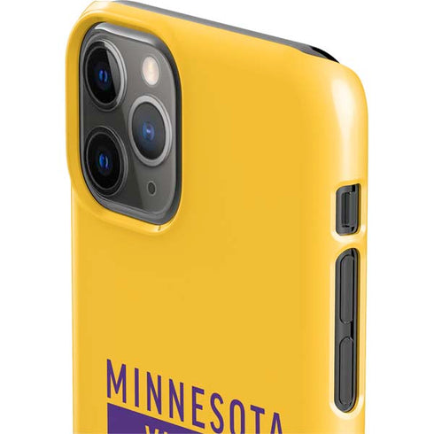 NFL Minnesota Vikings Yellow Performance Series iPhone 11 Pro Lite Case