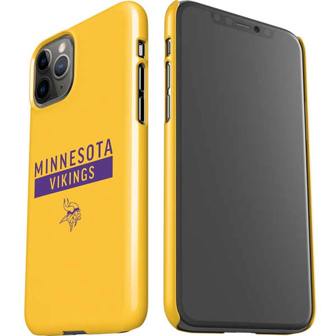 NFL Minnesota Vikings Yellow Performance Series iPhone 11 Pro Lite Case