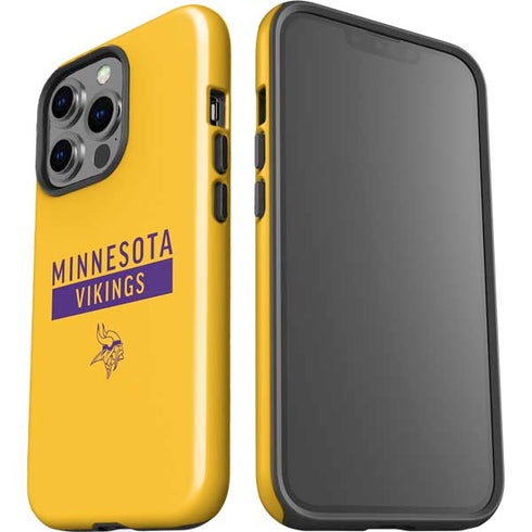 NFL Minnesota Vikings Yellow Performance Series iPhone 15 Pro Impact Case