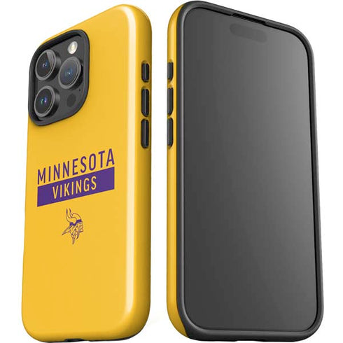 NFL Minnesota Vikings Yellow Performance Series iPhone 16 Pro Impact Case