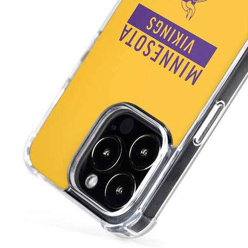 NFL Minnesota Vikings Yellow Performance Series iPhone 16 Pro MagSafe Case