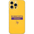 NFL Minnesota Vikings Yellow Performance Series iPhone 16 Pro Max Skin