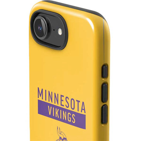 NFL Minnesota Vikings Yellow Performance Series iPhone 16e Impact Case