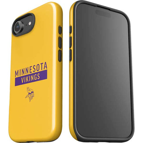 NFL Minnesota Vikings Yellow Performance Series iPhone 16e Impact Case