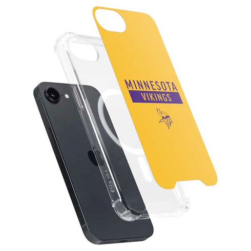 NFL Minnesota Vikings Yellow Performance Series iPhone 16e MagSafe Case