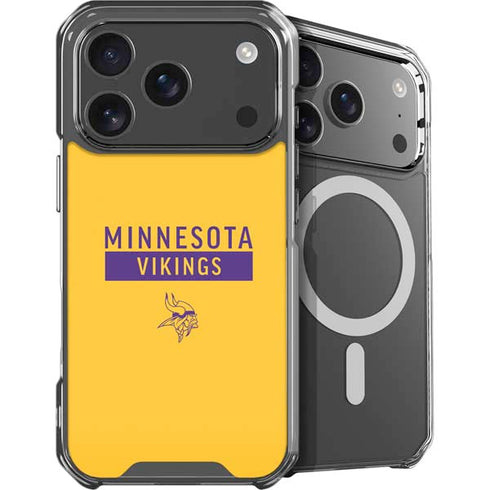 NFL Minnesota Vikings Yellow Performance Series iPhone 18 Pro MagSafe Case