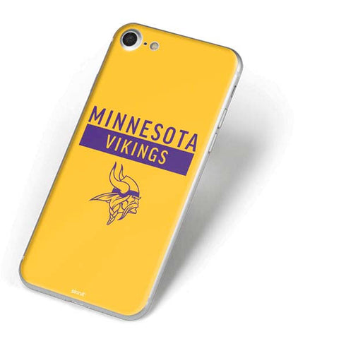 NFL Minnesota Vikings Yellow Performance Series iPhone 8 Skin