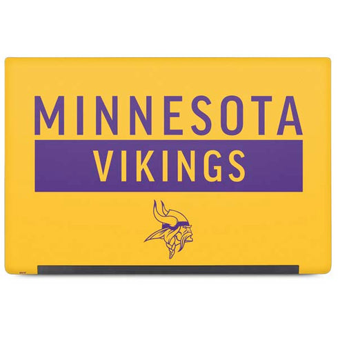 NFL Minnesota Vikings Yellow Performance Series Dell Latitude Skin