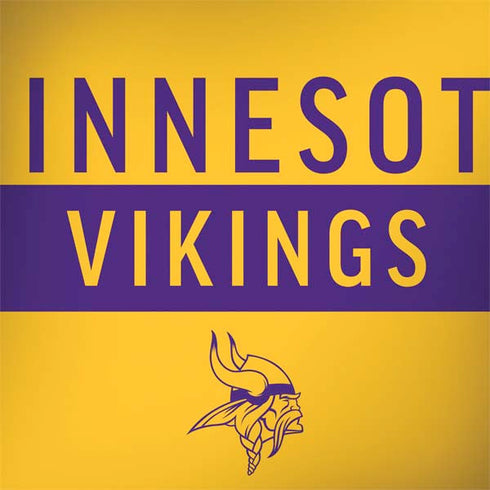 NFL Minnesota Vikings Yellow Performance Series Dell Latitude Skin